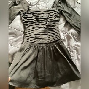Women’s Black Pleated Bodice dress from Abercrombie